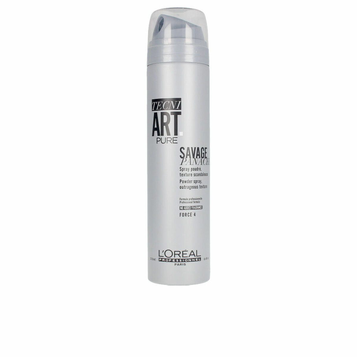 Spray volumateur L'Oreal Professionnel Paris de 250 ml, pour un look volumineux et texturé, force 4.