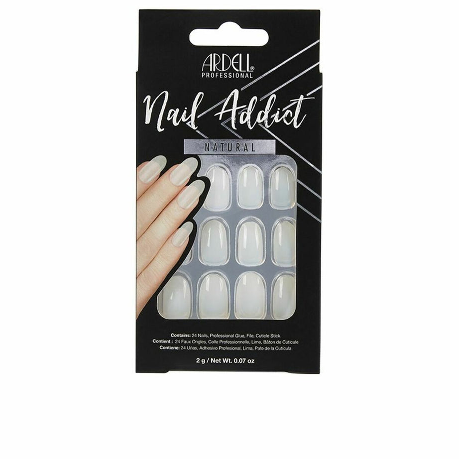 Künstliche Nägel Ardell Nail Addict Natural Oval (24 Stück)