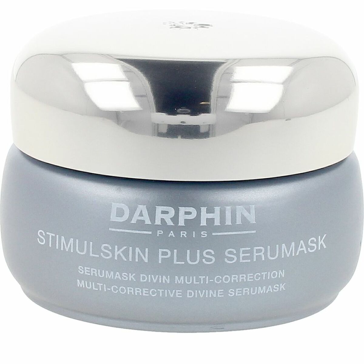 Darphin Stimulskin Plus Serummask jar for multi-correction skincare solution.
