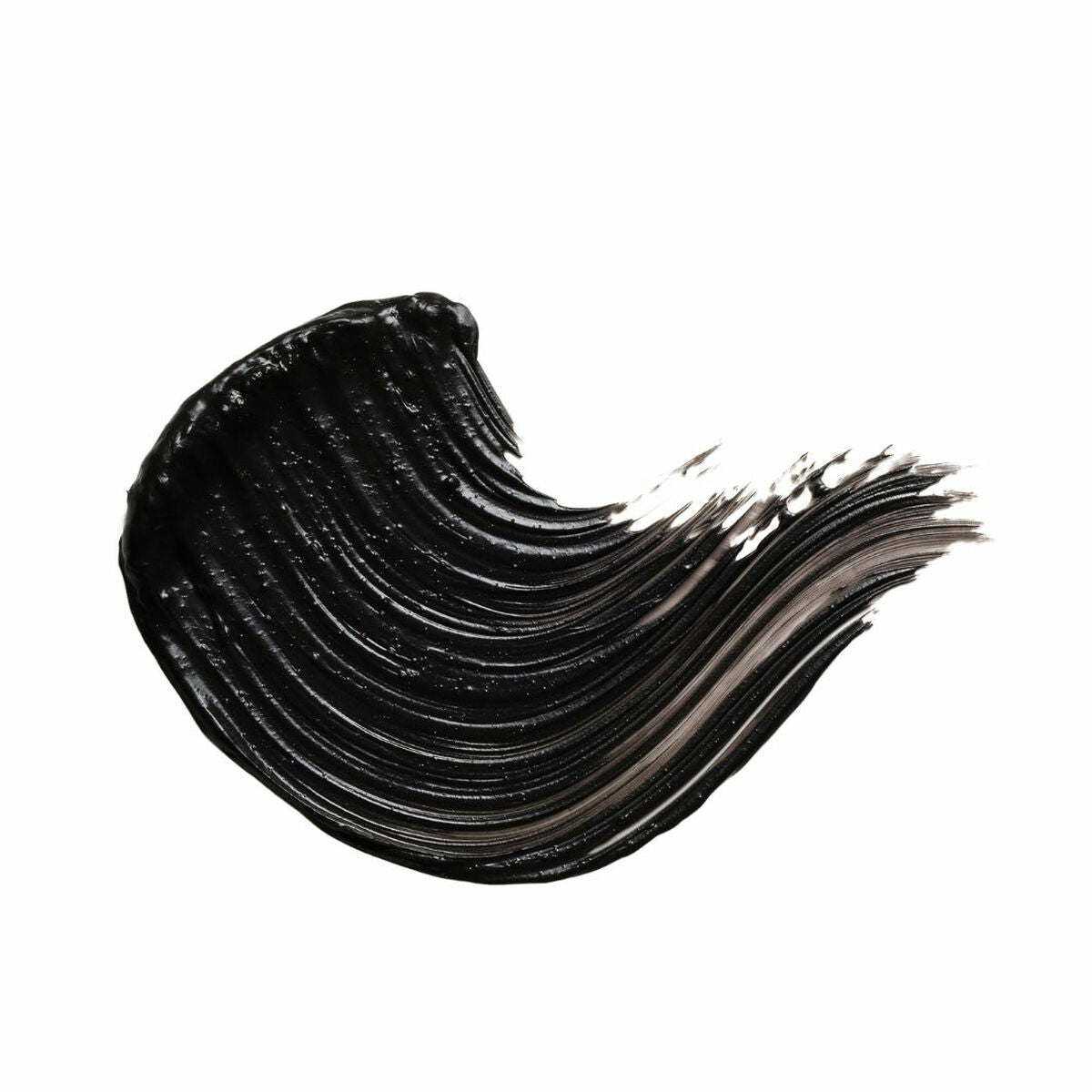 Black creamy texture of Estee Lauder Turbolash eyeshadow for bold eye makeup looks.