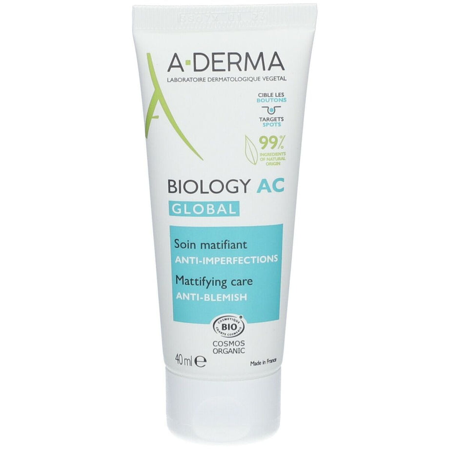 Tagescreme A-Derma Biology Ac Global Soin Matifiant Anti-Imperfection