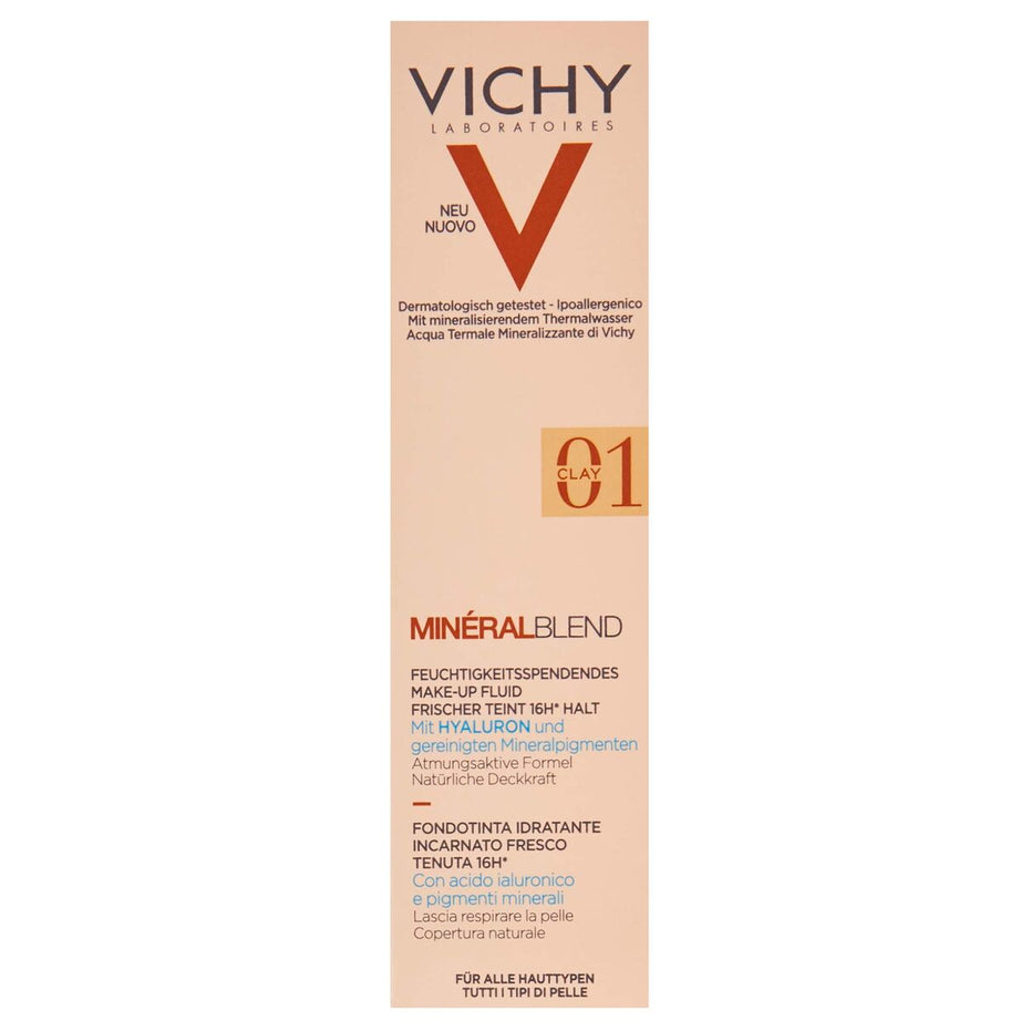 Flüssige Make-up-Basis Vichy Mineralblend Nº 01 Ton 30 ml