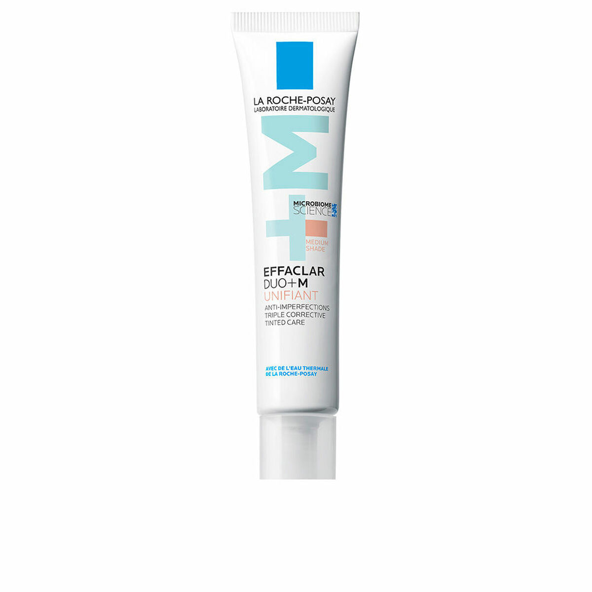 Crème visage La Roche-Posay EFFACLAR Duo+M Unifiant 40ml, soin anti-imperfections unisexe pour peau parfaite.