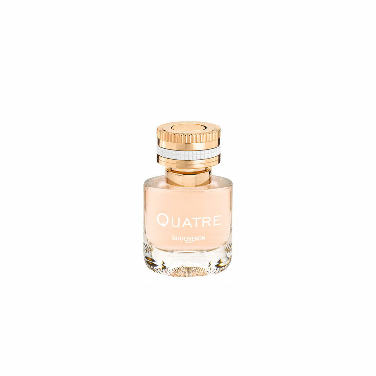 Boucheron Quatre pour Femme EDP 30 ml bottle showcasing elegant design and feminine fragrance.