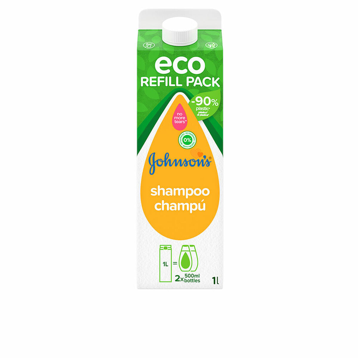 Shampoo Johnson's Eco Nachfüllpackung Baby 1 L