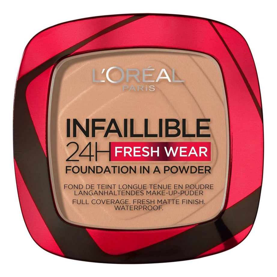 Puder-Make-up-Basis L'Oreal Make Up Infallible 24H Fresh Wear (9 g)