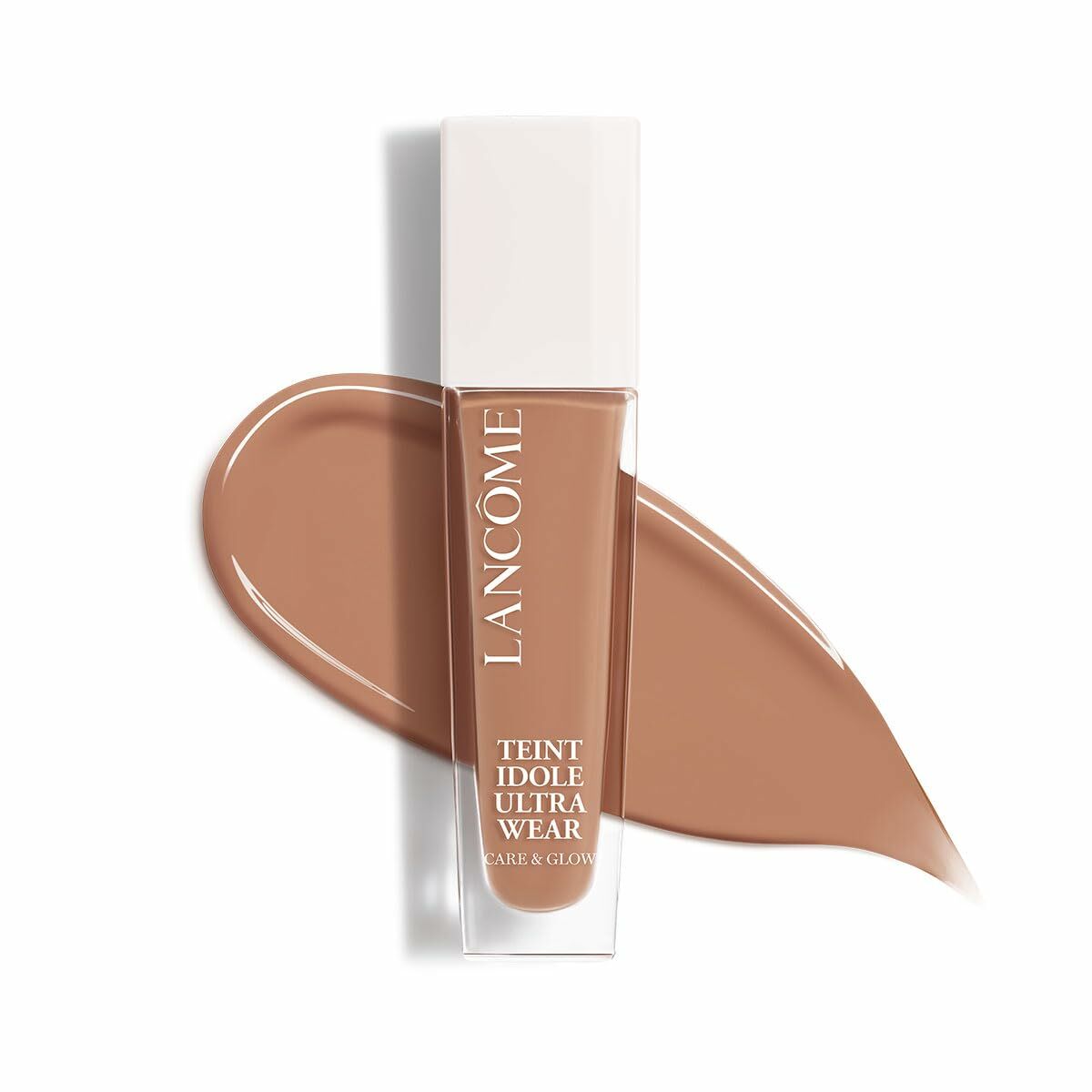 Base de maquillage liquide Lancôme Teint Idole Ultra Wear C Nº 430c avec teinte caramel, 30 ml.