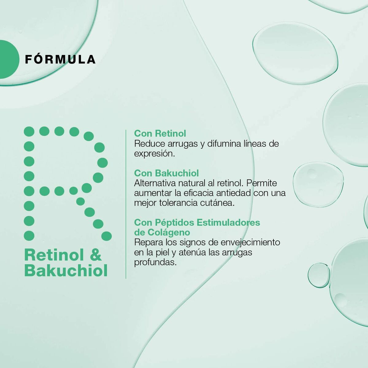 Information on Retinol and Bakuchiol benefits for skin care, highlighting anti-aging properties and improved skin tolerance.