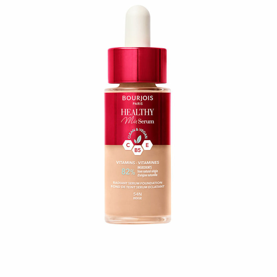 Flüssige Make-up-Basis Bourjois Healthy Mix Serum Nr. 54N Beige 30 ml