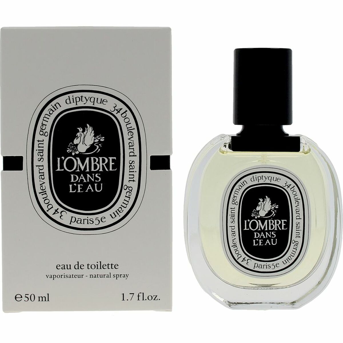 Men's Perfume Diptyque L'OMBRE DANS L'EAU EDT 50 ml l'Ombre Dans l'Eau