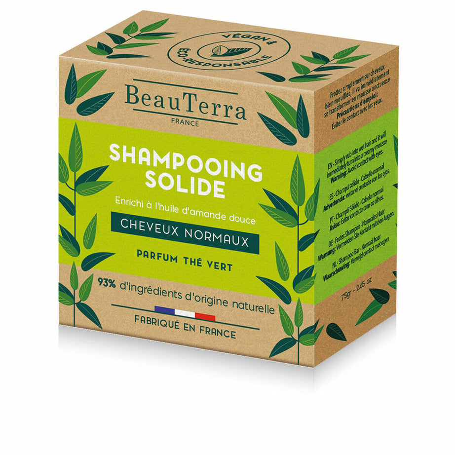 Shampoo Bar Beauterra Grüner Tee 75 g