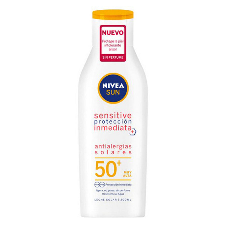 Antiallergischer Sonnenschutz Sensitive Nivea (200 ml) 50+ (200 ml)