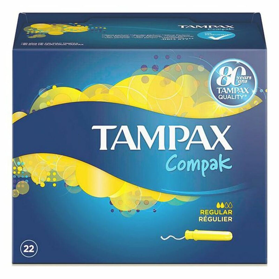 Normale Tampons COMPAK Tampax 178799.6 (22 uds)