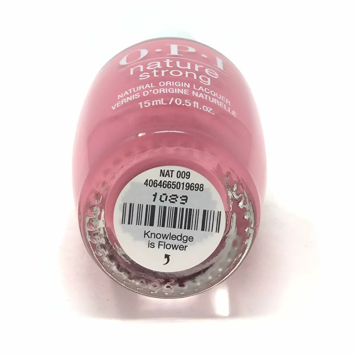 Correcteur facial Opi Nature Strong Emflowered 15 ml, vernis d'origine naturelle, couleurs vegan et ingrédients naturels.