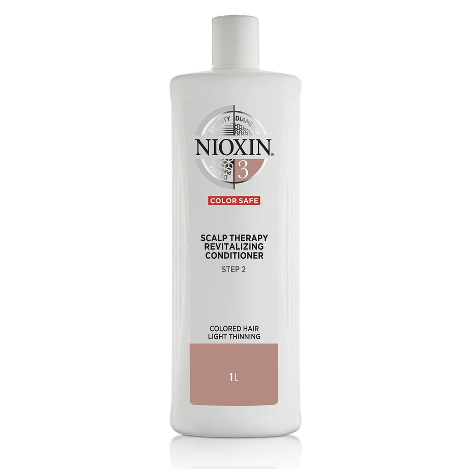 Conditioner Nioxin System 3 Color Safe Scalp Therapy Revitalizing 1 L