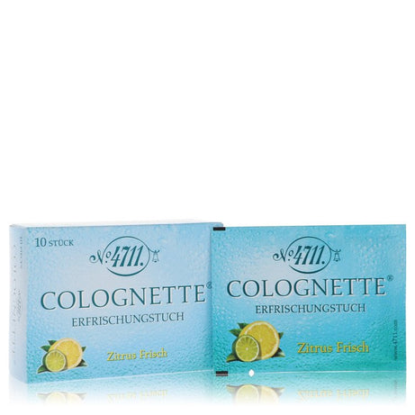 4711 Colognette Refreshing Lemon, Box mit 10 Erfrischungstüchern von 4711