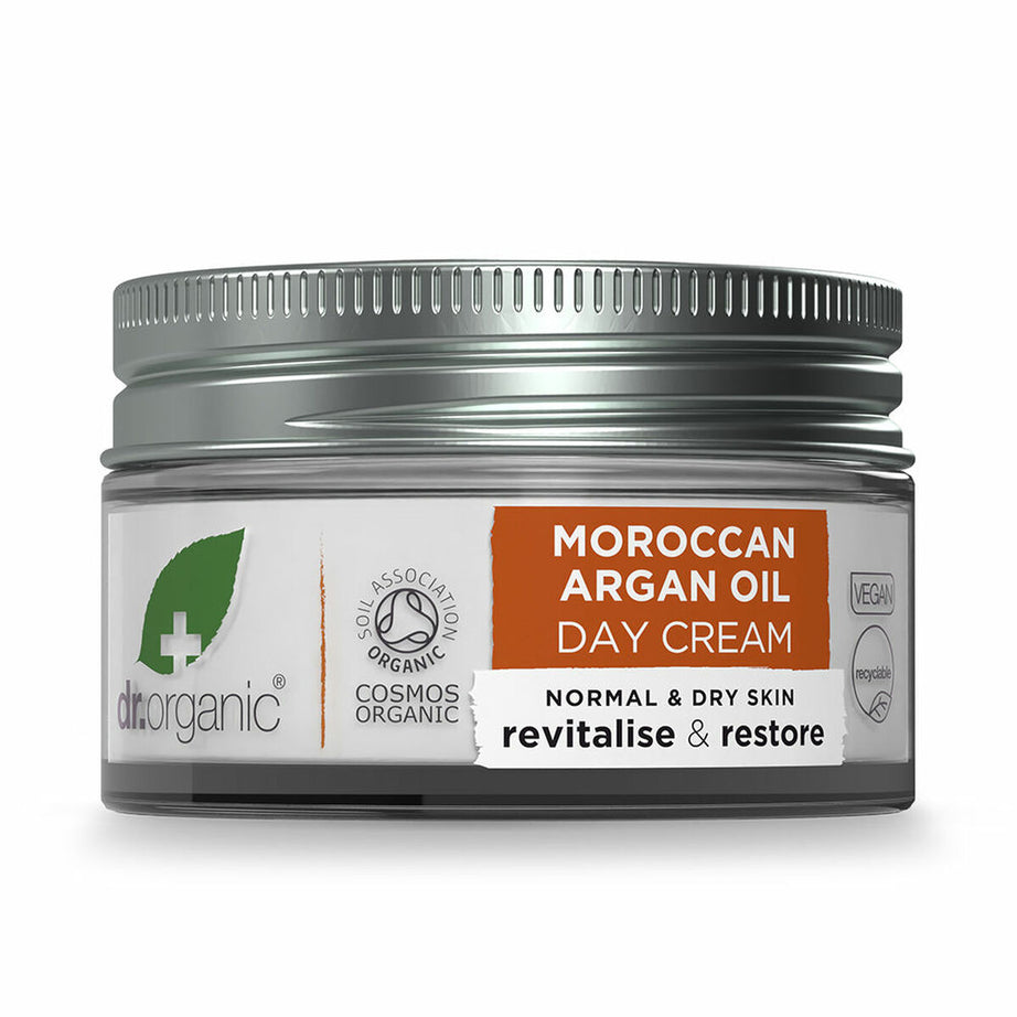 Nährende Tagescreme Marokkanisches Arganöl Dr.Organic Argán 50 ml