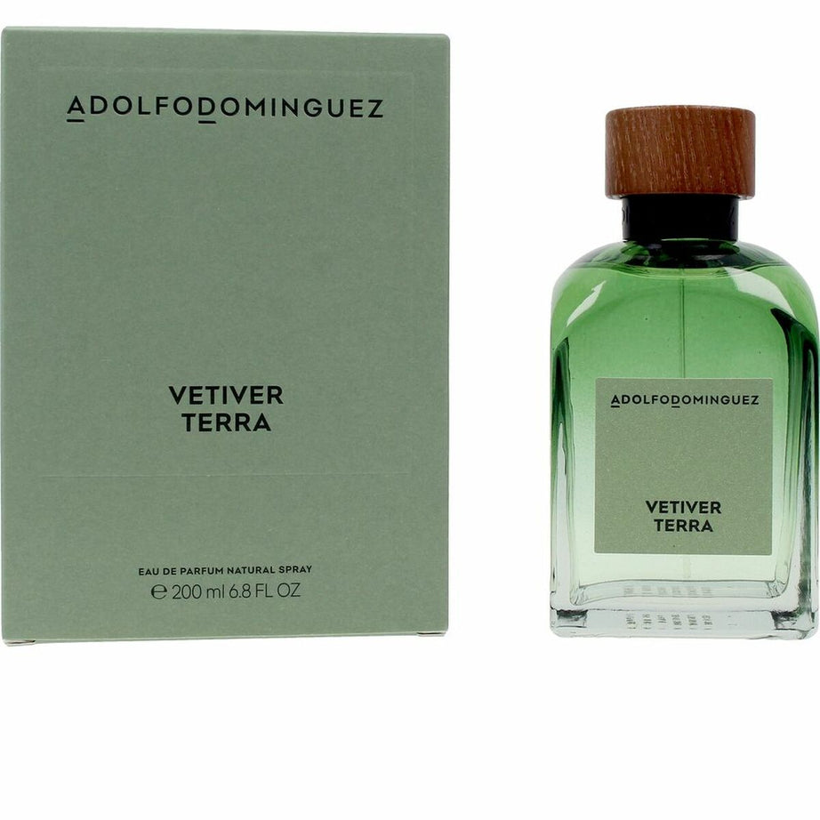 Men's Perfume Adolfo Dominguez Vetiver Terra EDP Vetiver Terra 200 ml
