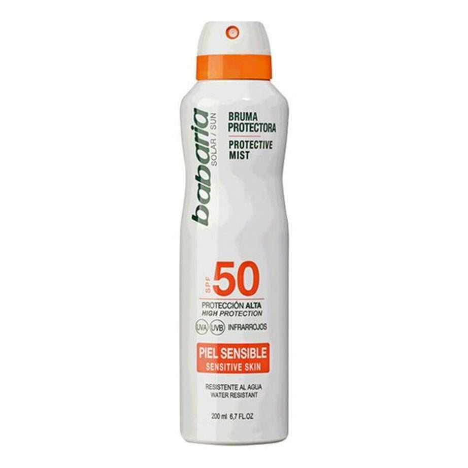Sonnenschutzspray Babaria Spf 50 (200 ml) Empfindliche Haut 50 (200 ml)