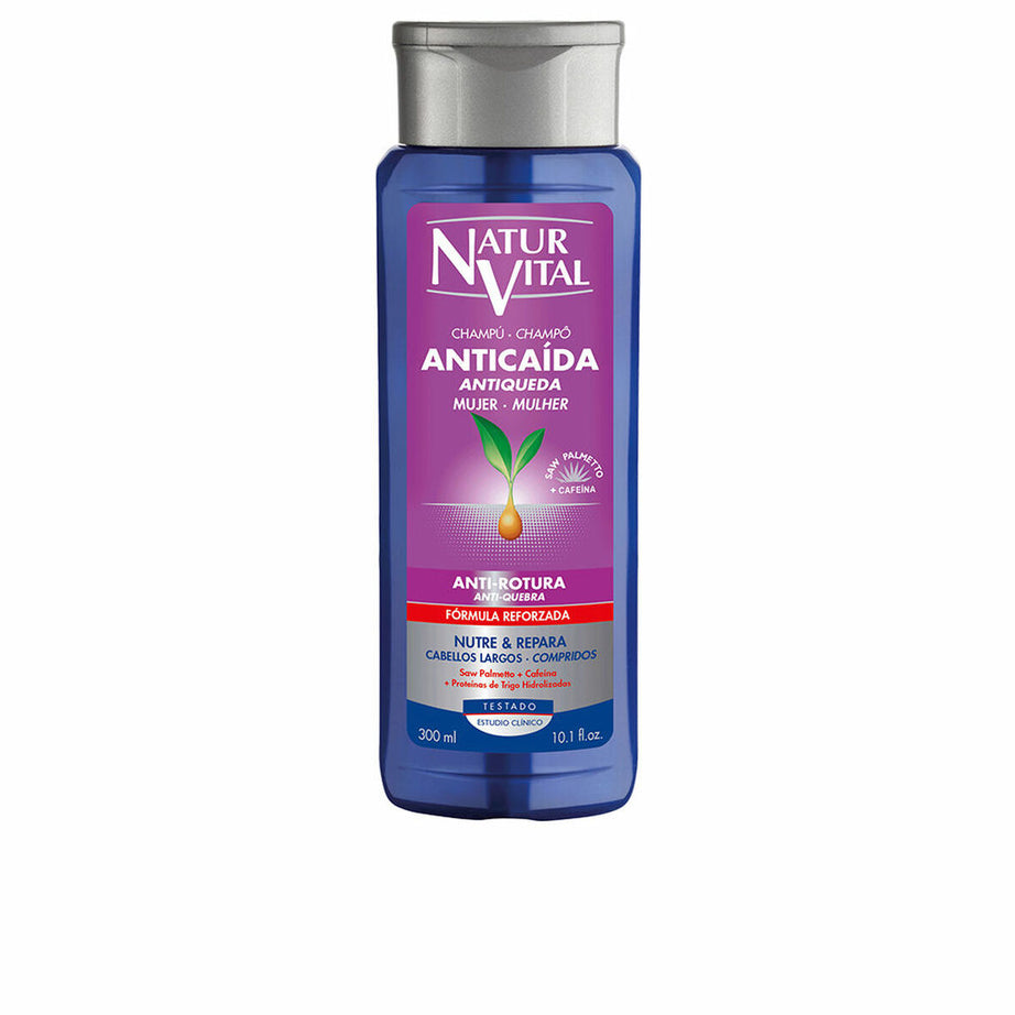 Anti-Haarausfall Anti-Bruch-Shampoo Naturvital Champu Anticaida 300 ml