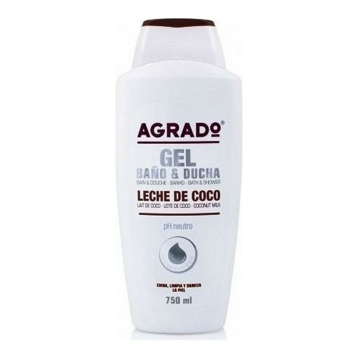 Duschgel Leche de Coco Agrado (750 ml)