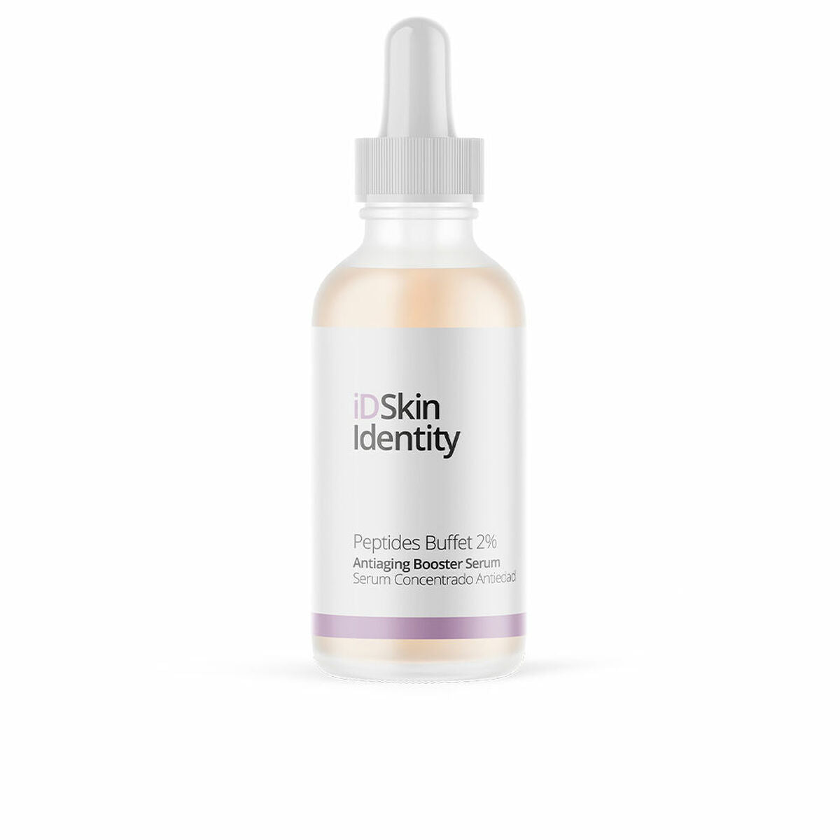 Sérum anti-âge Skin Generics iDSkin Identity 30 ml, végan, non testé sur animaux, adapté à tous types de peau.