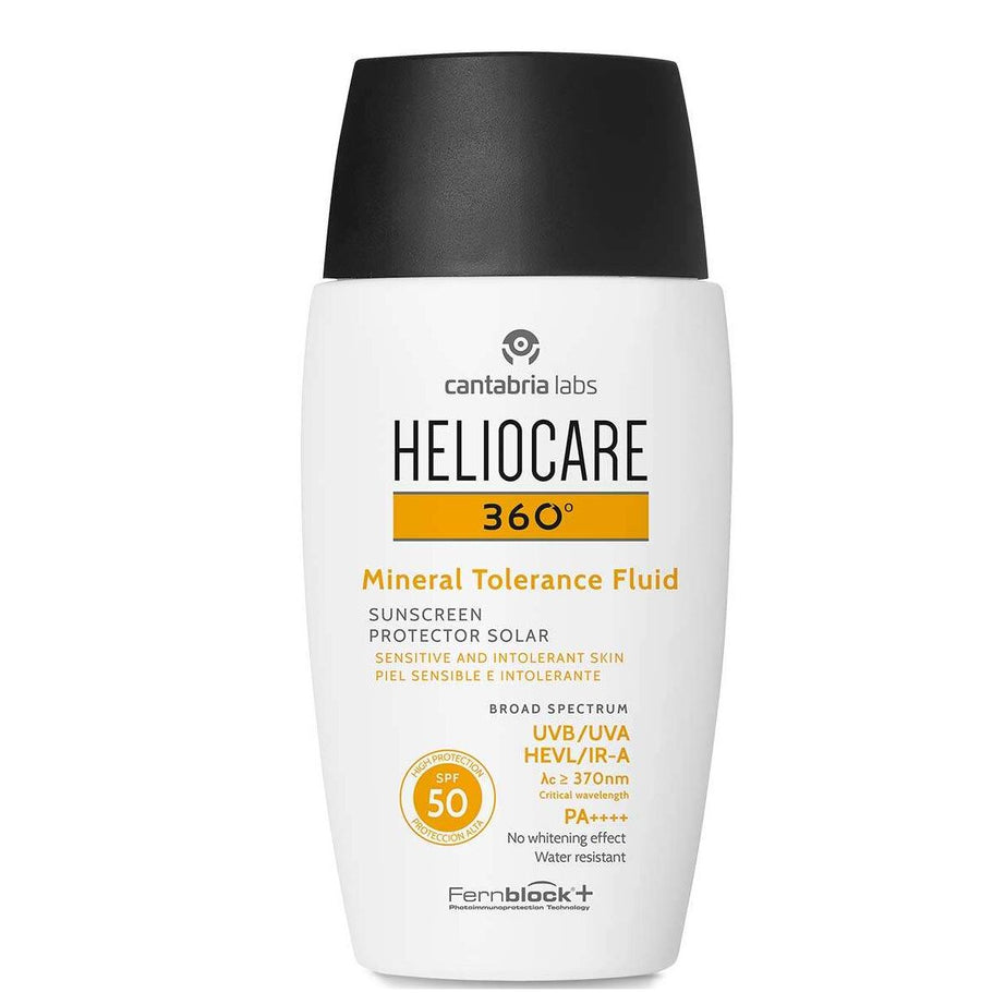 Sonnencreme fürs Gesicht Heliocare 360° Mineral Tolerance Fluid Spf 50 50 ml