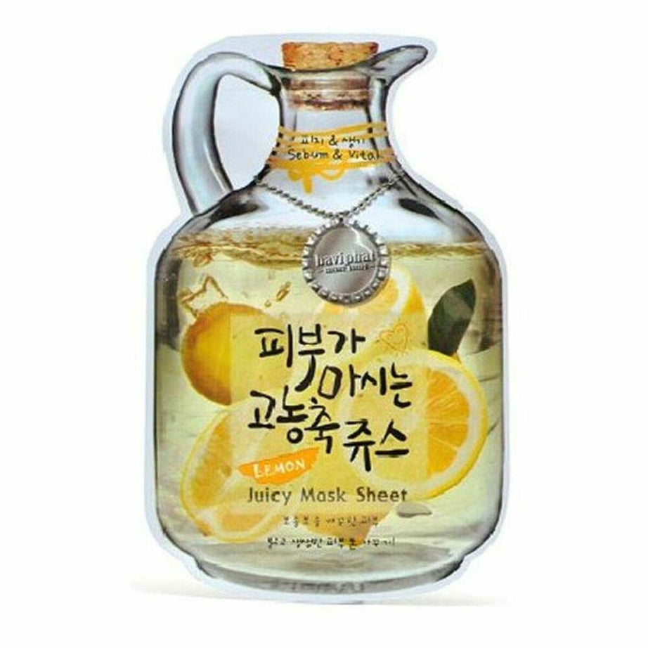 Feuchtigkeitsspendende Gesichtsmaske Lemon Juicy Sugu Beauty