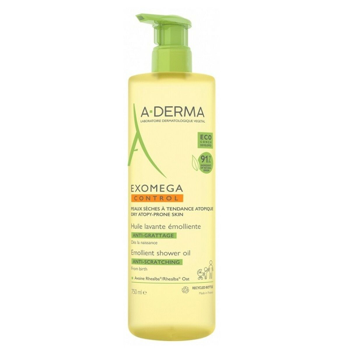 Sonnencreme fürs Gesicht A-Derma Exomega Control Pvp 750 ml