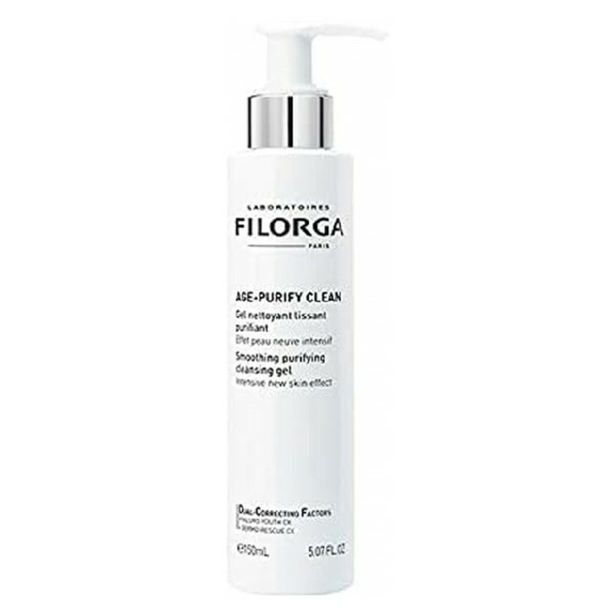 Filorga 112905 Gel nettoyant visage, purifiant et lissant pour un teint éclatant et une peau rafraîchie.