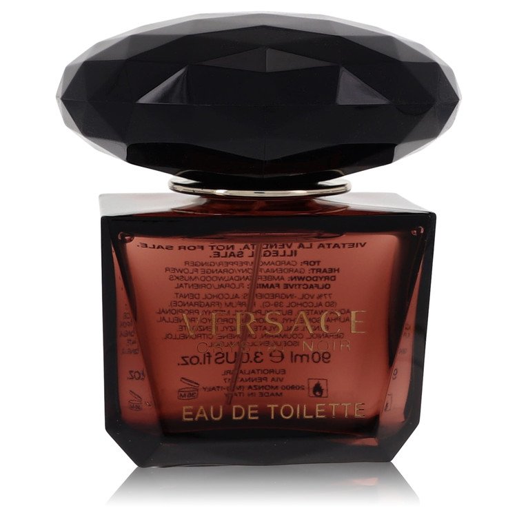 Crystal Noir Eau De Toilette Spray (Tester) von Versace