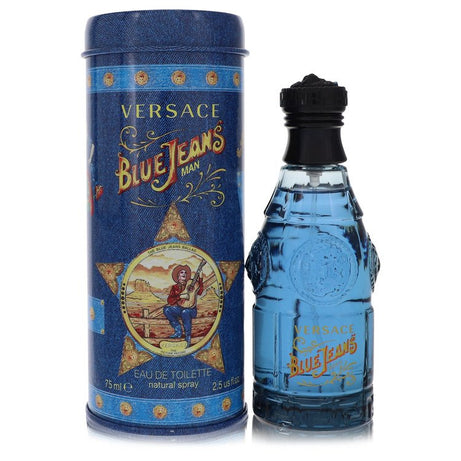 Blue Jeans Eau De Toilette Spray (Neue Verpackung) von Versace